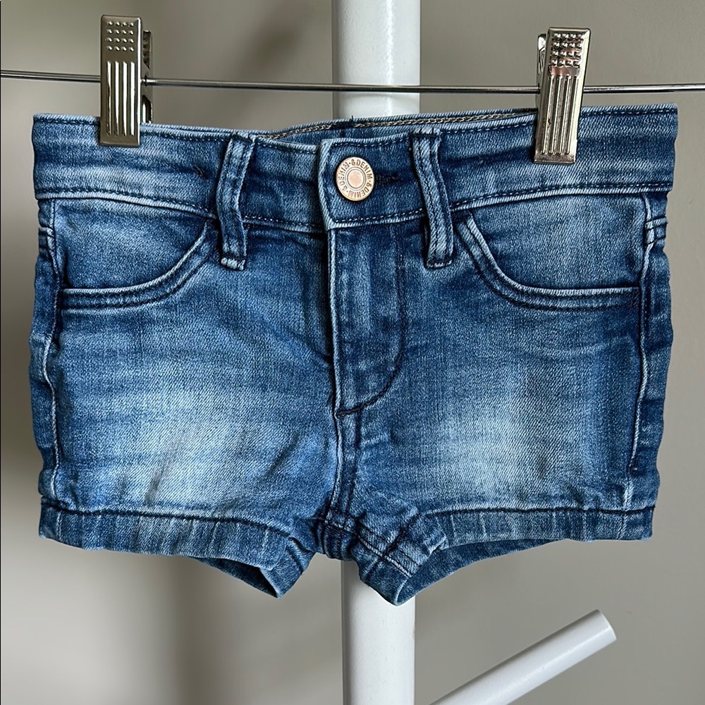 H&M Denim Jean Shorts 3-4 Years
